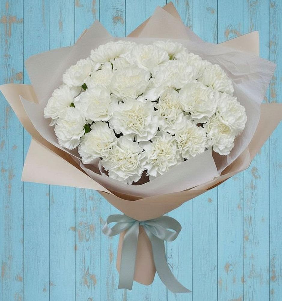 Букет цветов из: Гвоздики в Стерлибашево