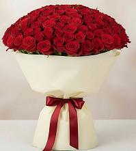 Букет 101 Красная роза Милано в Стерлибашево