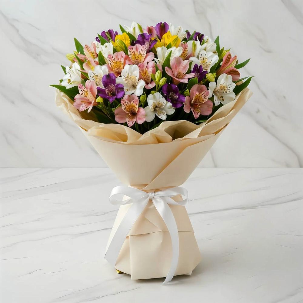 Букет цветов из: Альстромерии в Стерлибашево