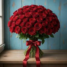 Букет Красные розы Блэк Меджик в Стерлибашево