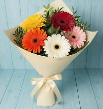 Букет цветов из:  Герберы в Стерлибашево