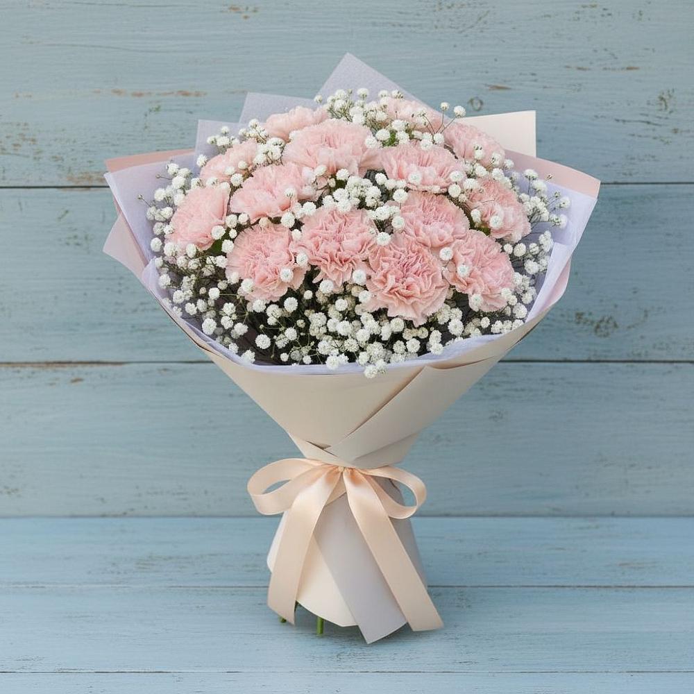 Букет цветов из: Гвоздики в Стерлибашево