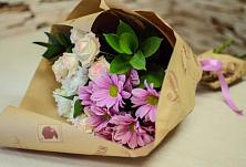 Букет цветов из:  Розы и Хризантемы #REPLACE_PRED# Стерлибашево
