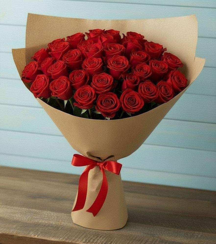 Букет Красные розы Милано в Стерлибашево