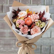Букет цветов из:  Гвоздики, Хризантемы и Розы в Стерлибашево