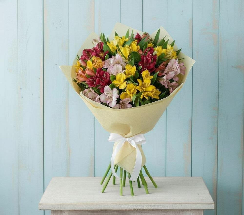 Букет цветов из: Альстромерии в Стерлибашево