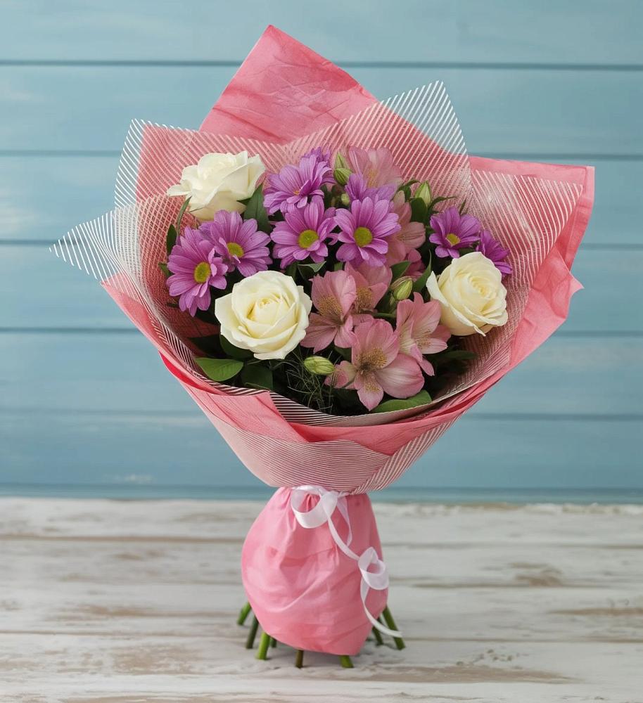 Букет цветов из: Герберы в Стерлибашево